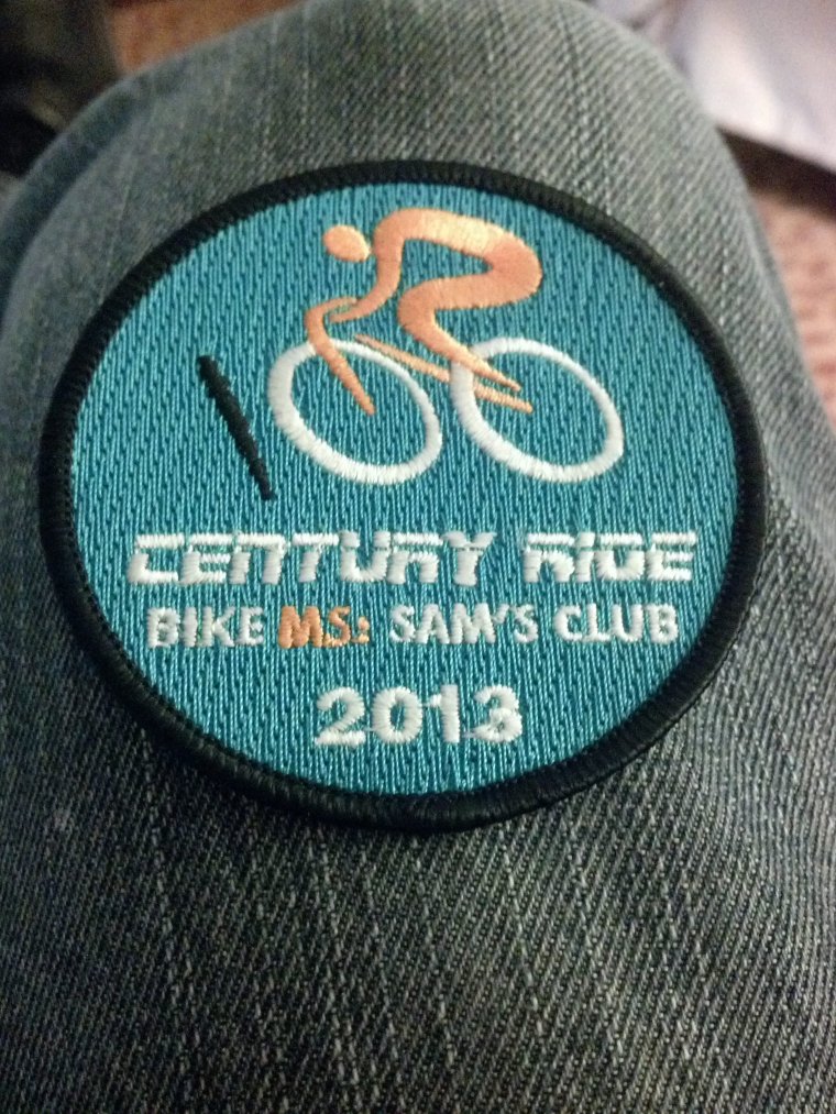 A proud achievement in cycling